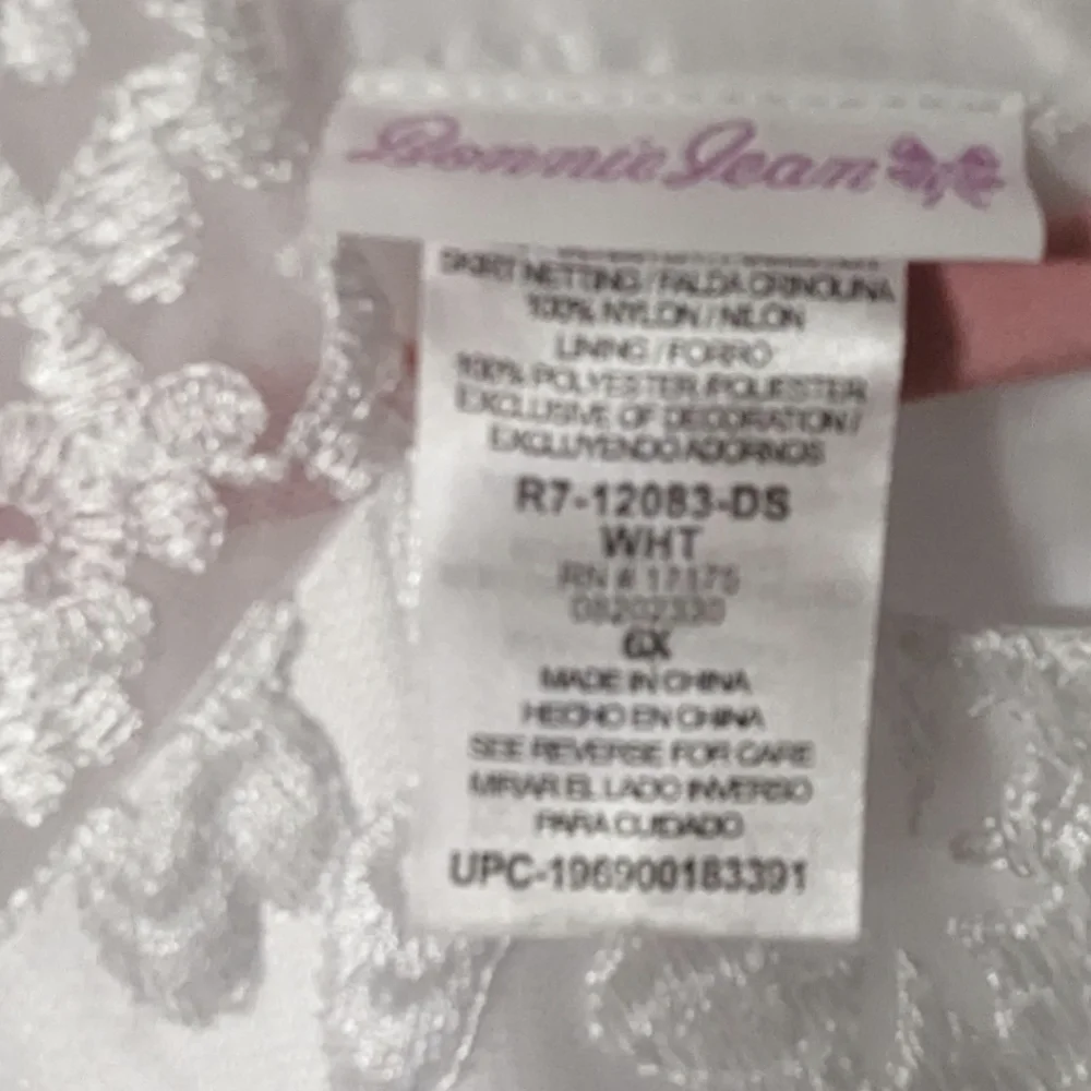 Elegant White Lace Kids Dress